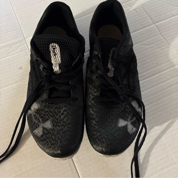 Under Armor Track & Field Cleats Black Unisex M7.5/W9 - Picture 1 of 6